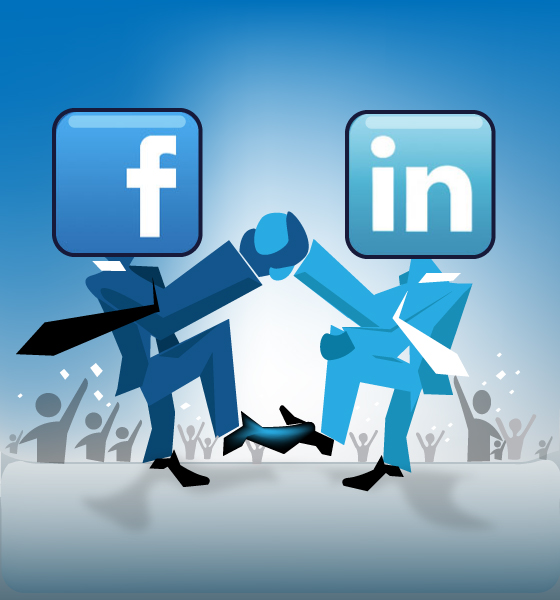 linkedin-facebook